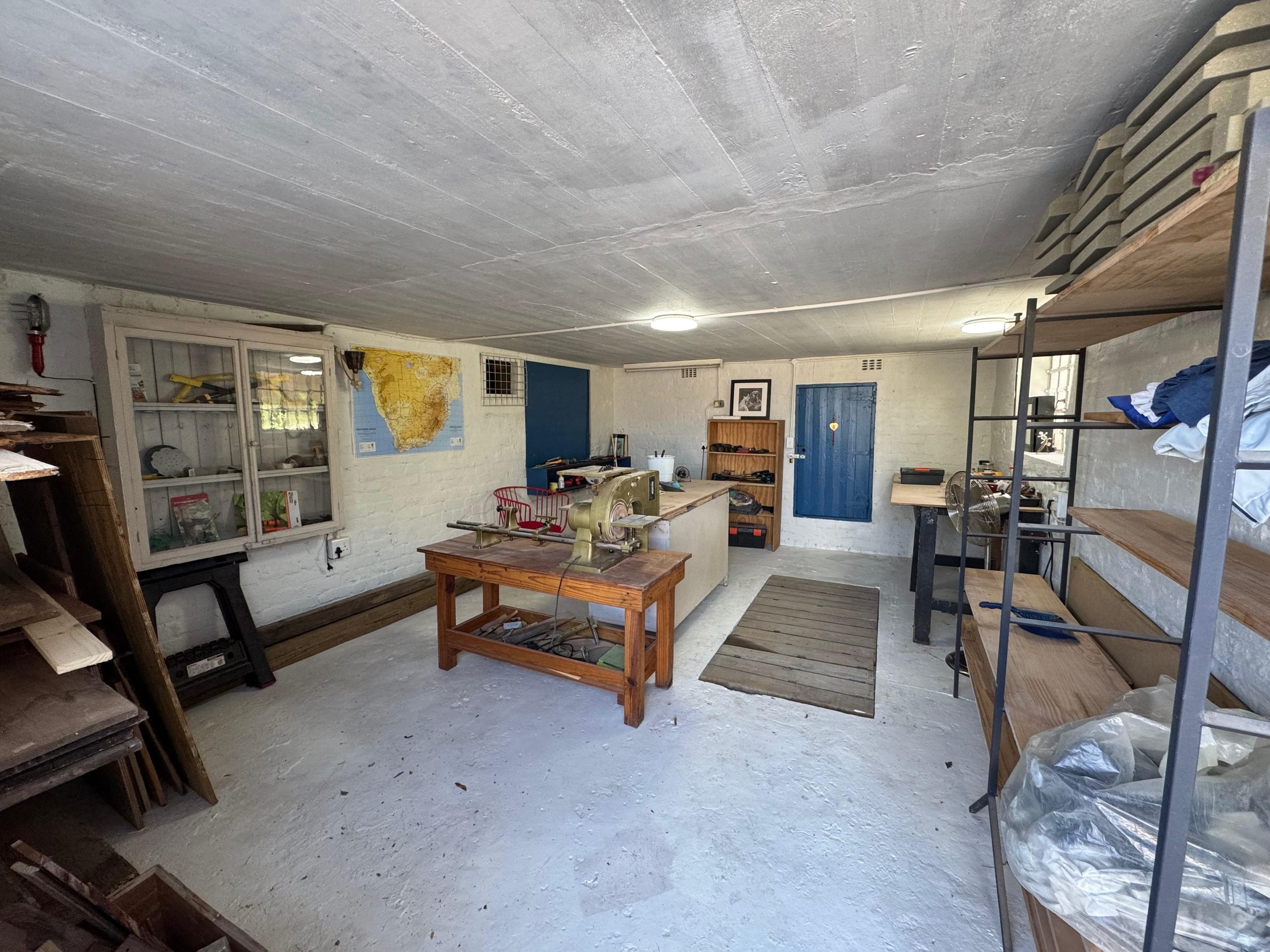 Workshop after renovation